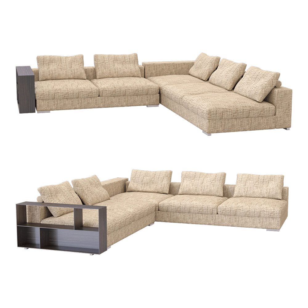 Si Lounge - Sofa Infinity Lux 3D Model