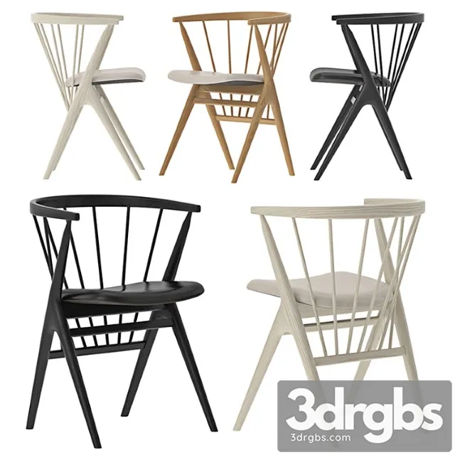 Sibast no 8 chair 2 3D Model Free