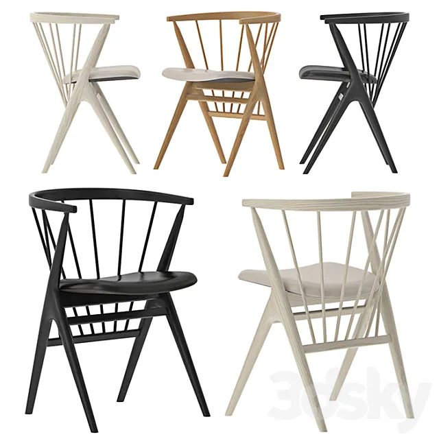 Sibast No 8 Chair 3D Model