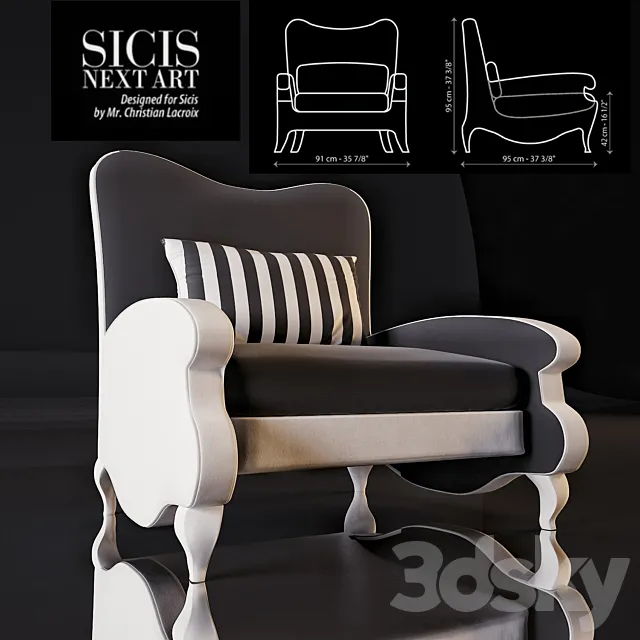 Sicis ANASTASE 3D Model