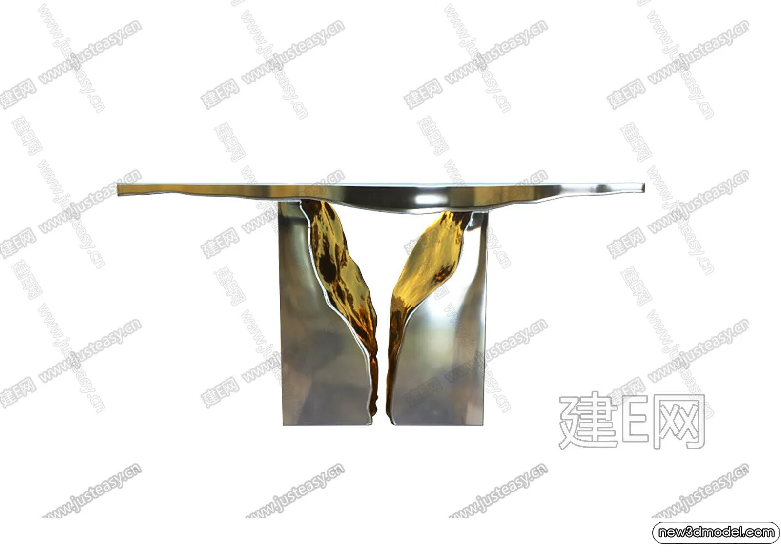 Side Cabinet and Racks - 3D Models for Interior - 048