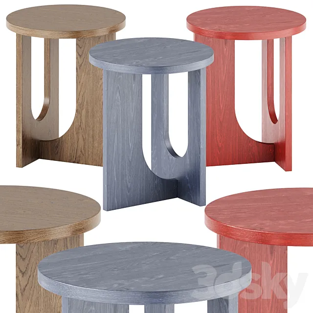 Side Table ARCH S35 by Jysk _ Side Table 3D Model