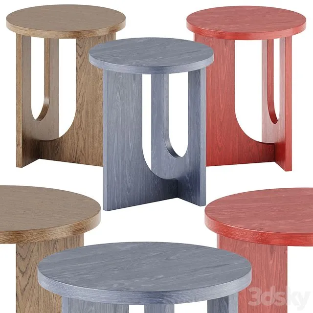 Side Table ARCH S35 by Jysk Side Table 3D Model