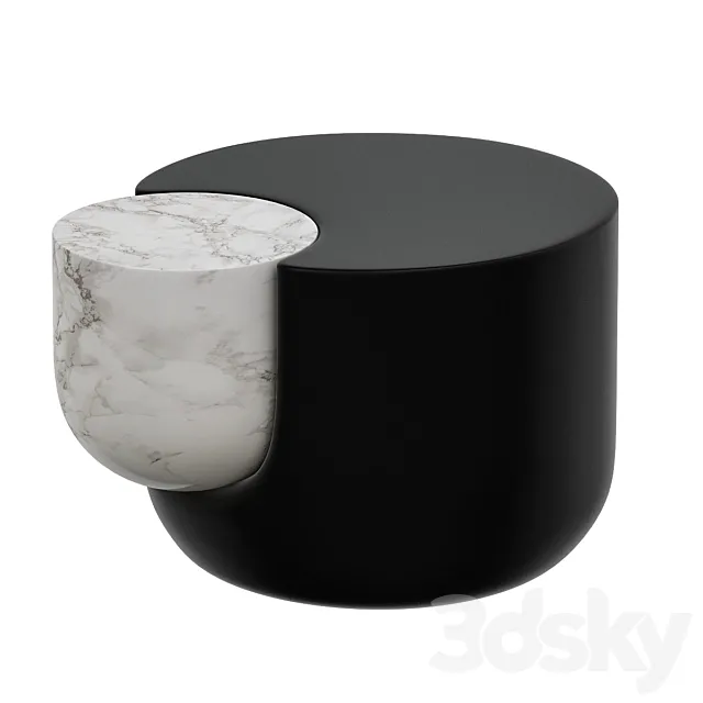 Side Table Embedded 3DModel