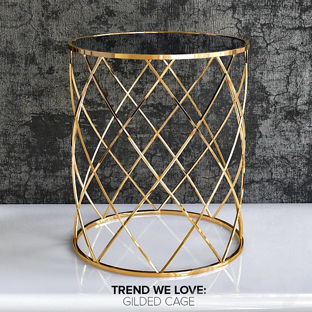 Side table luxury_2 3D Model