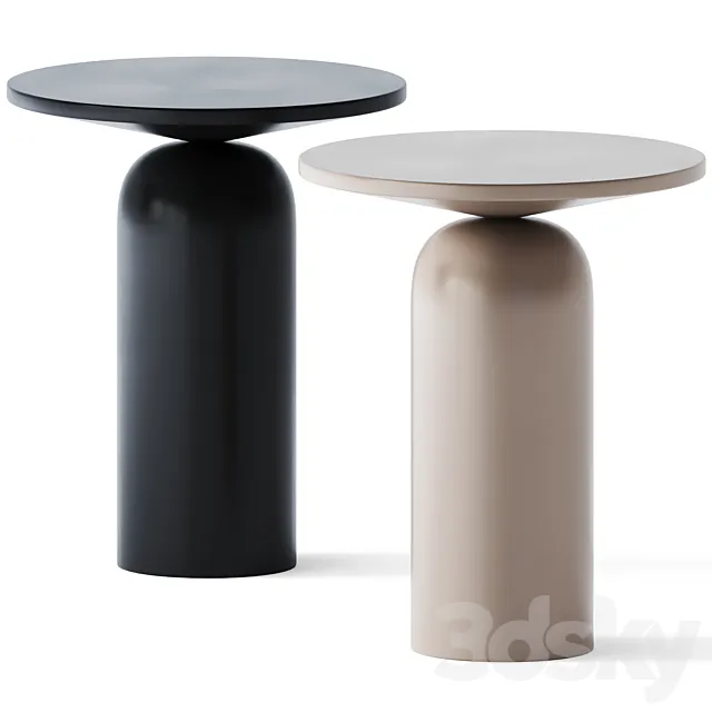 Side Table Martini by CB2 3D Model