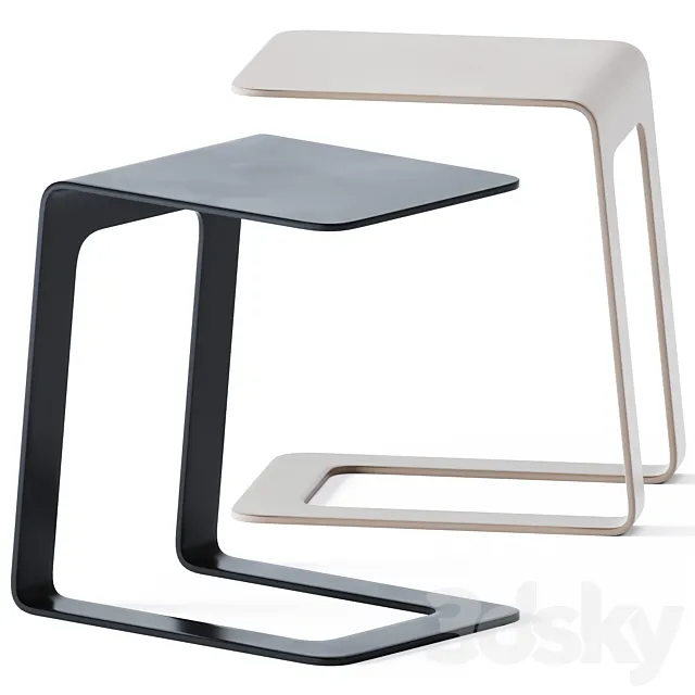 Side Table Open 32 by Manutti 3DModel