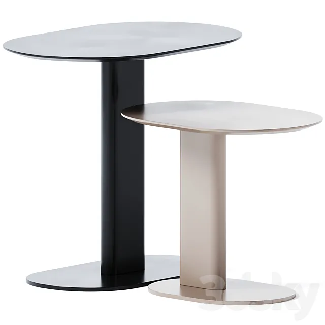 Side Table Plinto by Varaschin 3DModel