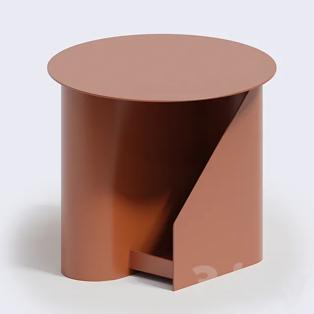 Side table SENTRUM WOUD 3D Model