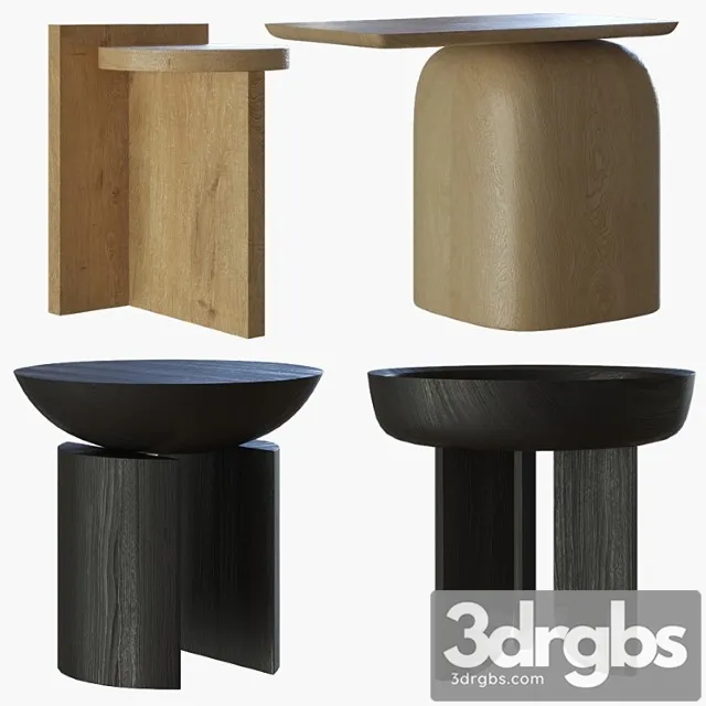 Side Tables Collection 2 3D Model Download