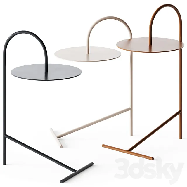 Side Tables Melt by His 3D Model