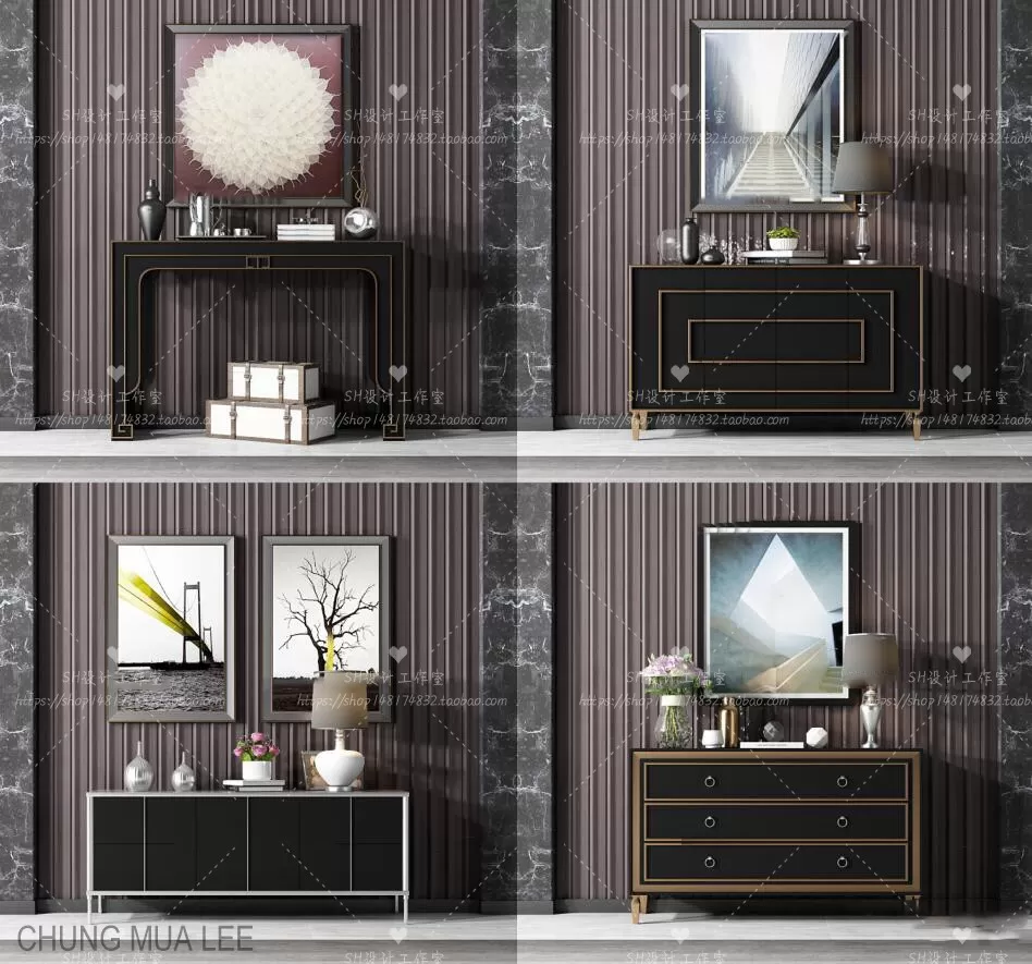 SIDEBOARD 3D MODELS - 3D MODELS - 3DSKY FREE MODELS