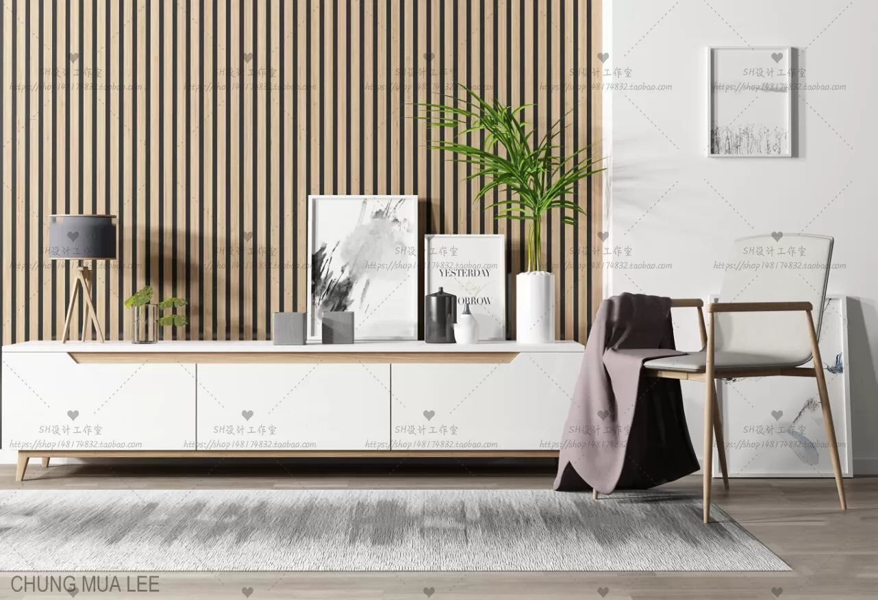 SIDEBOARD 3D MODELS - 3D MODELS - 3DSKY FREE MODELS