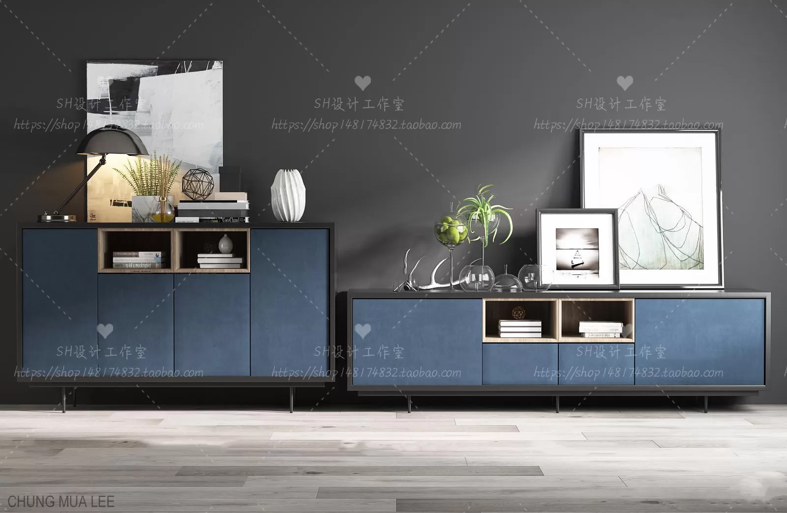 SIDEBOARD 3D MODELS - 3D MODELS - 3DSKY FREE MODELS