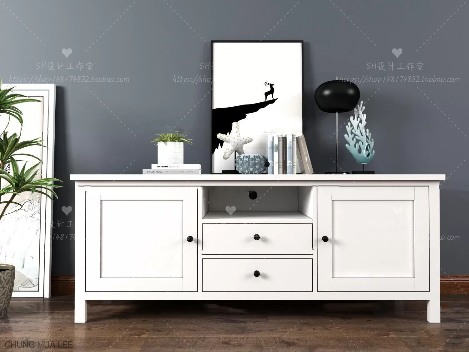 SIDEBOARD 3D MODELS - 3D MODELS - 3DSKY FREE MODELS