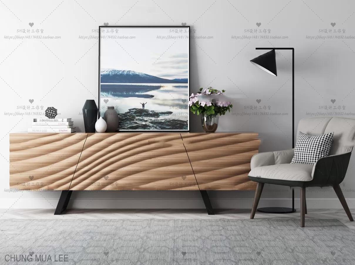 SIDEBOARD 3D MODELS - 3D MODELS - 3DSKY FREE MODELS