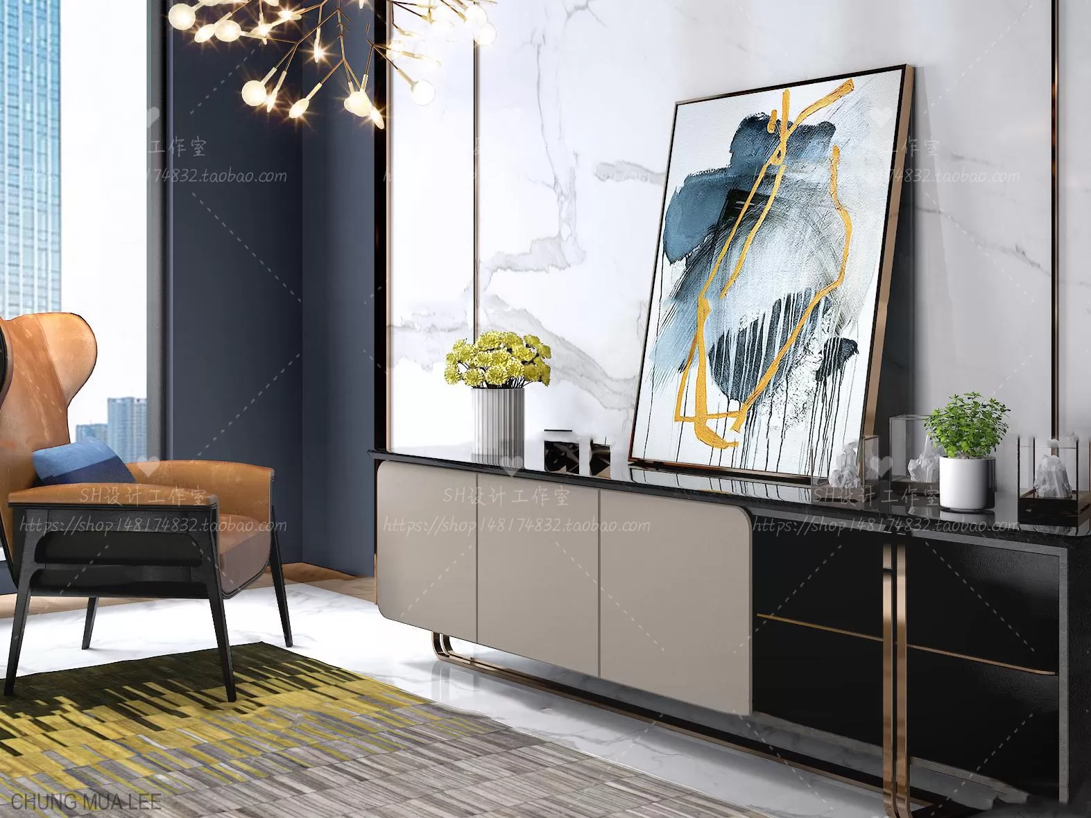 SIDEBOARD 3D MODELS - 3D MODELS - 3DSKY FREE MODELS