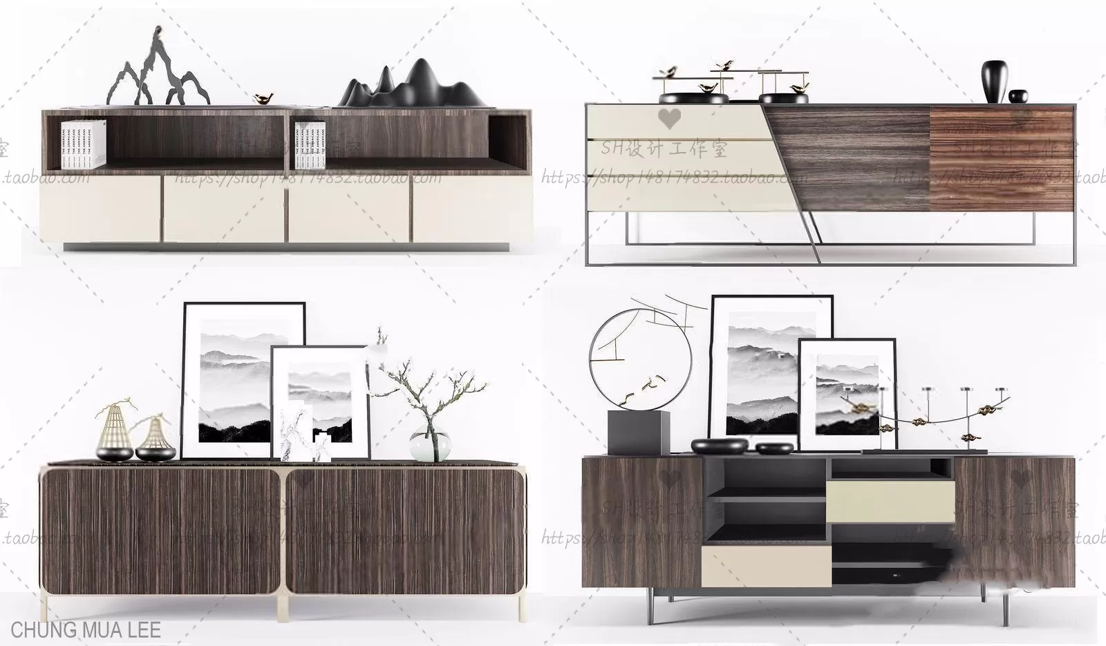 SIDEBOARD 3D MODELS - 3D MODELS - 3DSKY FREE MODELS