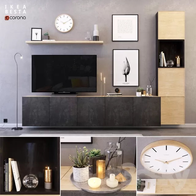 SIDEBOARD 3D MODELS - 3D MODELS - 3DSKY FREE MODELS