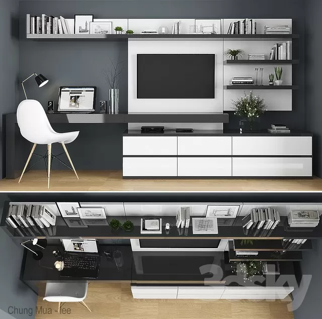 SIDEBOARD 3D MODELS - 3D MODELS - 3DSKY FREE MODELS