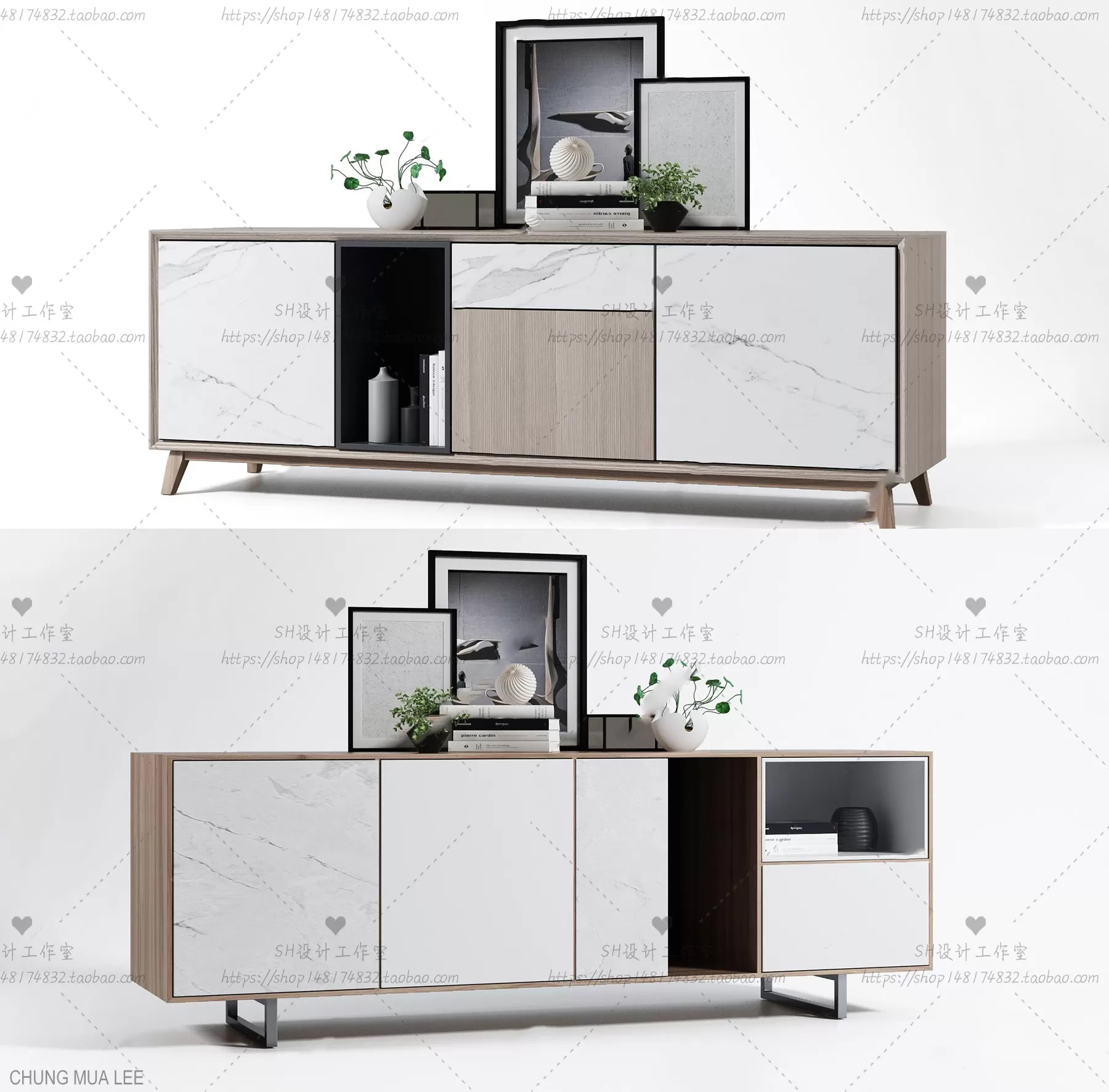 SIDEBOARD 3D MODELS - 3D MODELS - 3DSKY FREE MODELS