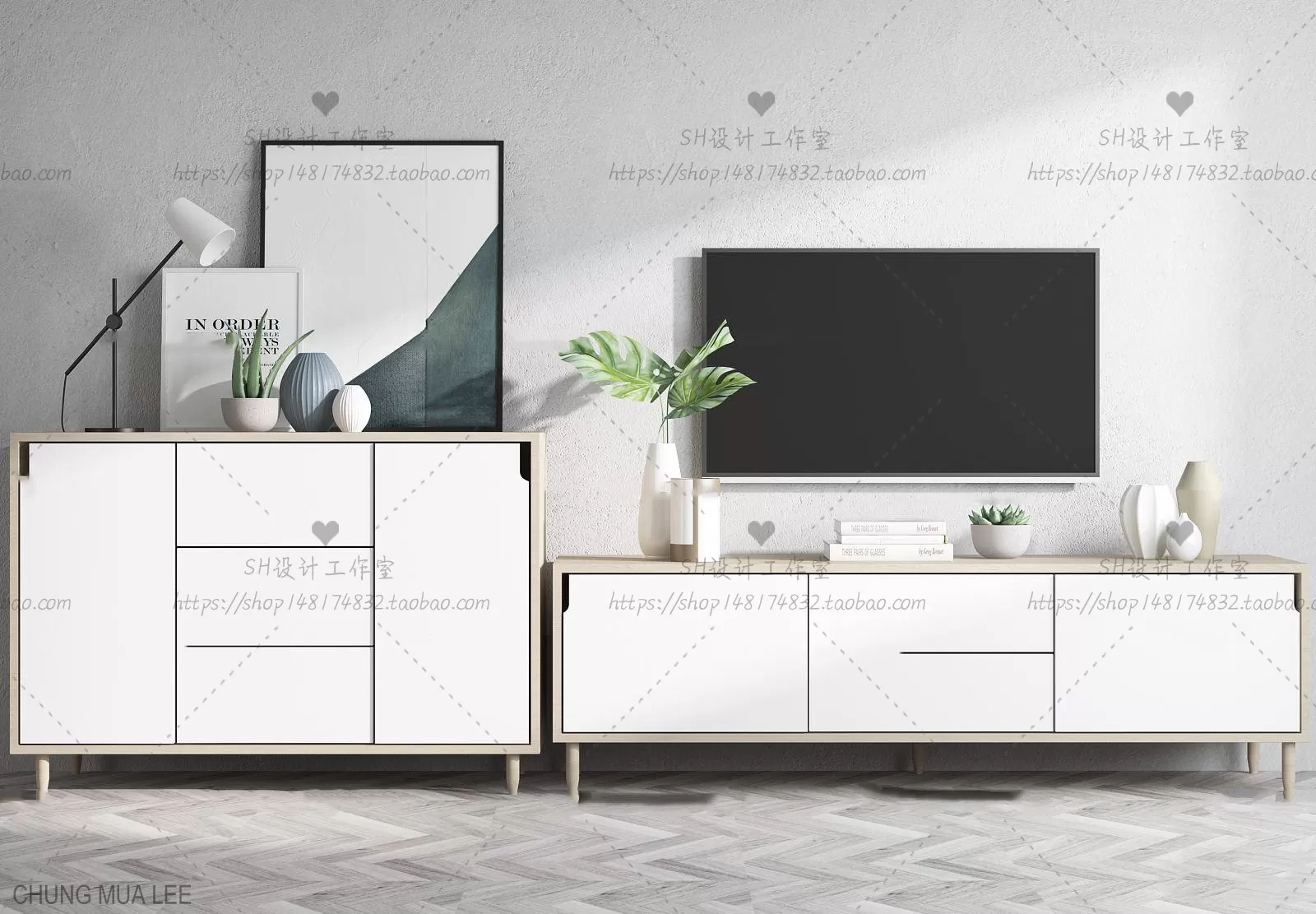 SIDEBOARD 3D MODELS - 3D MODELS - 3DSKY FREE MODELS