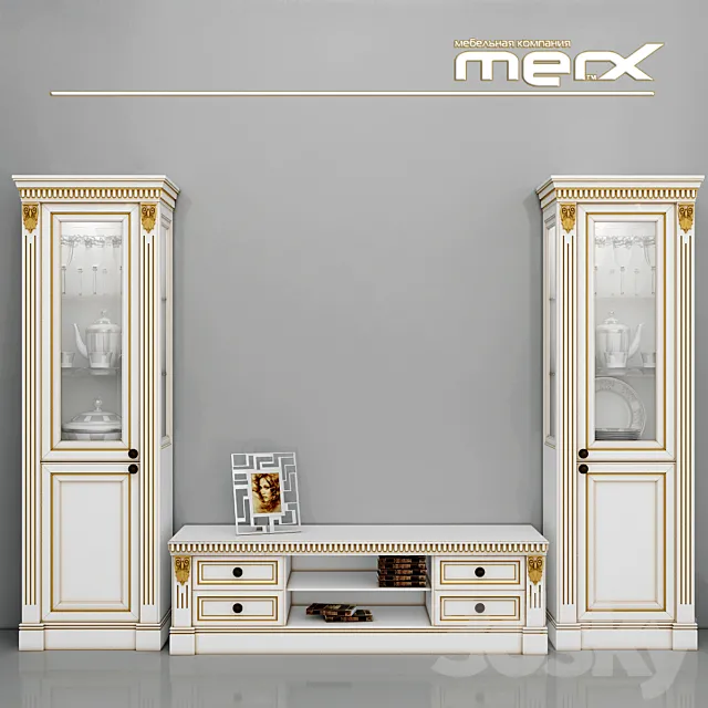 Sideboard and TV Stand Merx 3DModel