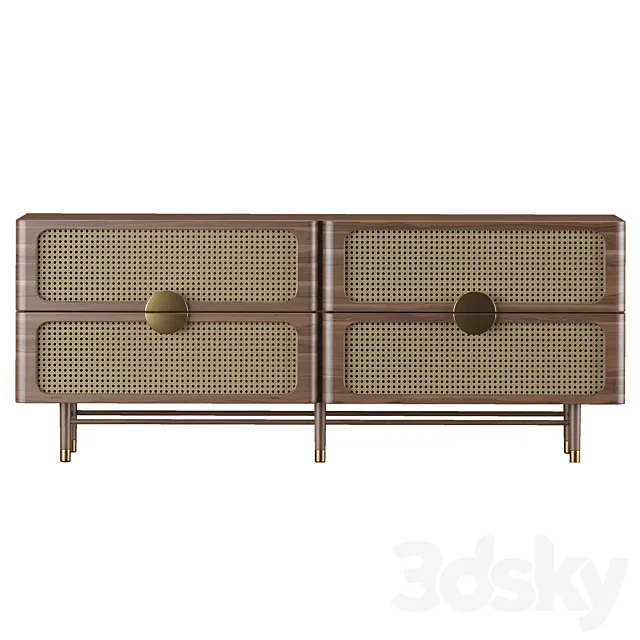Sideboard Chest of Drawer 08 Free Download