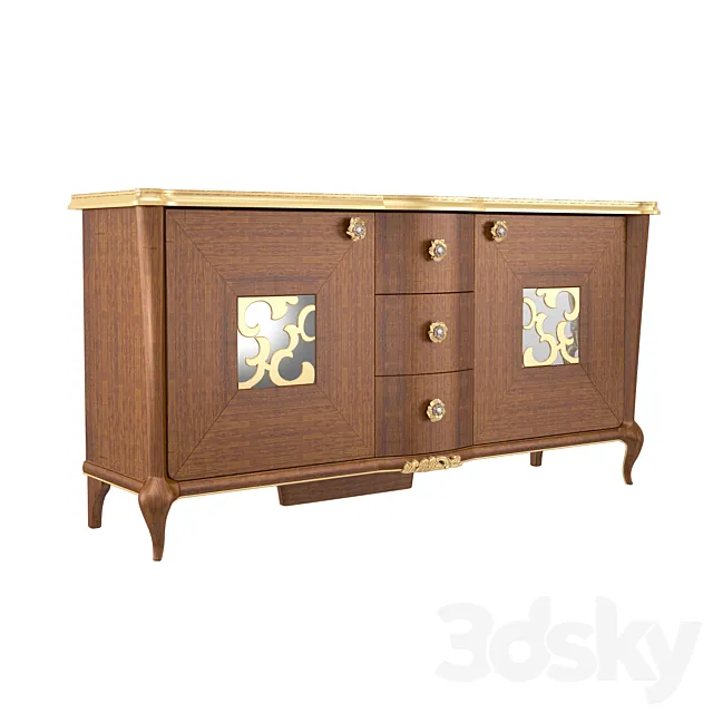 Sideboard coll B Frandiss 2017 3D Model
