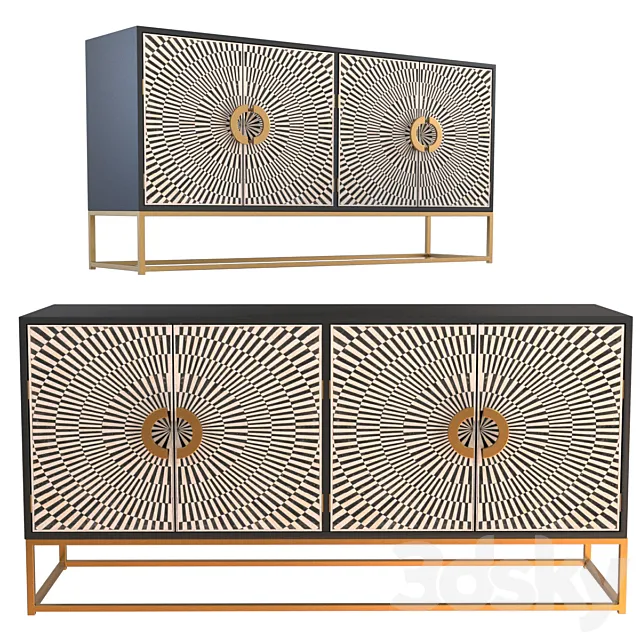 Sideboard Electro 3D Model