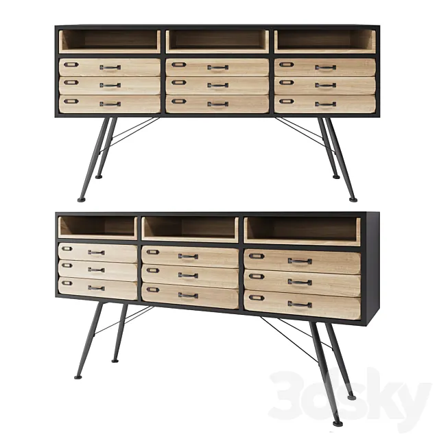 Sideboard Free La Forma (Julia Grup) 3DModel