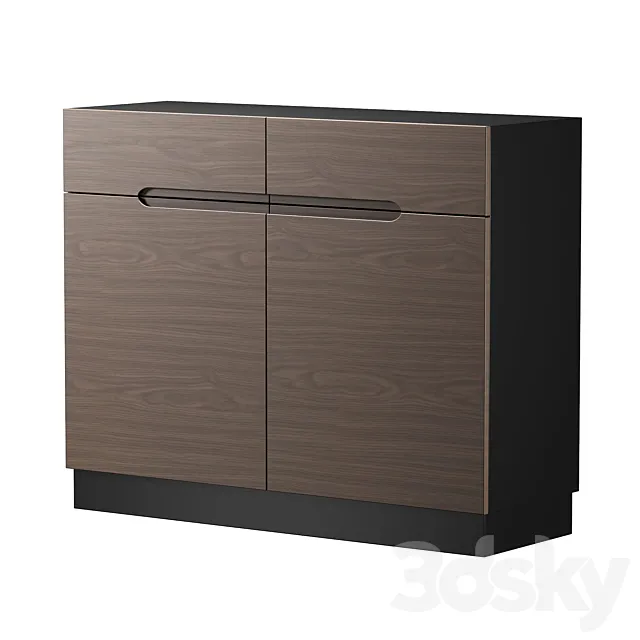 Sideboard KLAKKENES Ikea 3DModel