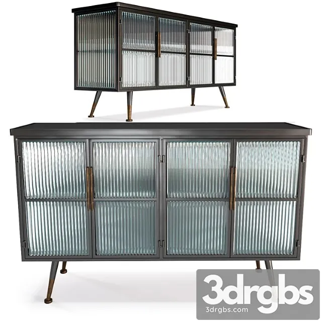 Sideboard la gomera 2 3D Model Free