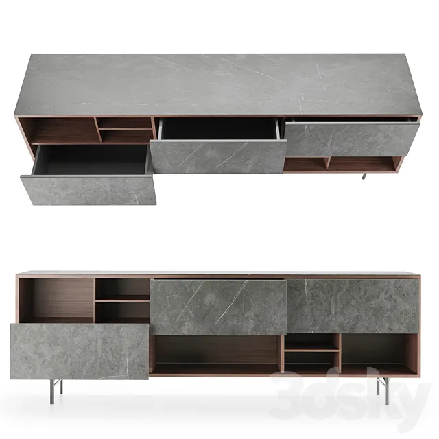 Sideboard Manhanttan BoConcept 3D Model