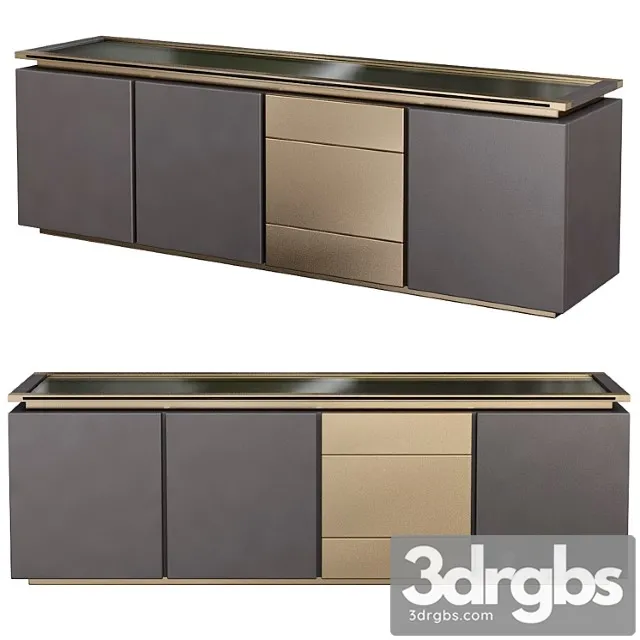 Sideboard modern minotti_3 2 3D Model Free
