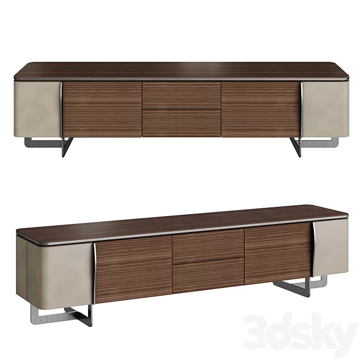 Sideboard OAK NOHO 3D Model