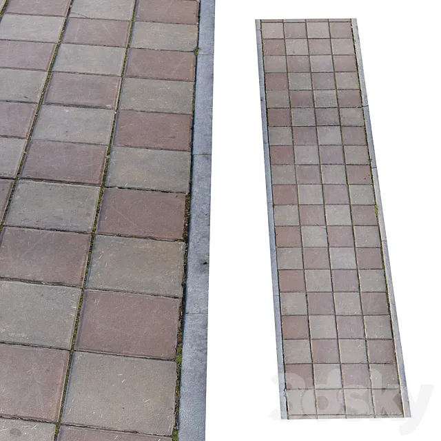 Sidewalk 3DModel