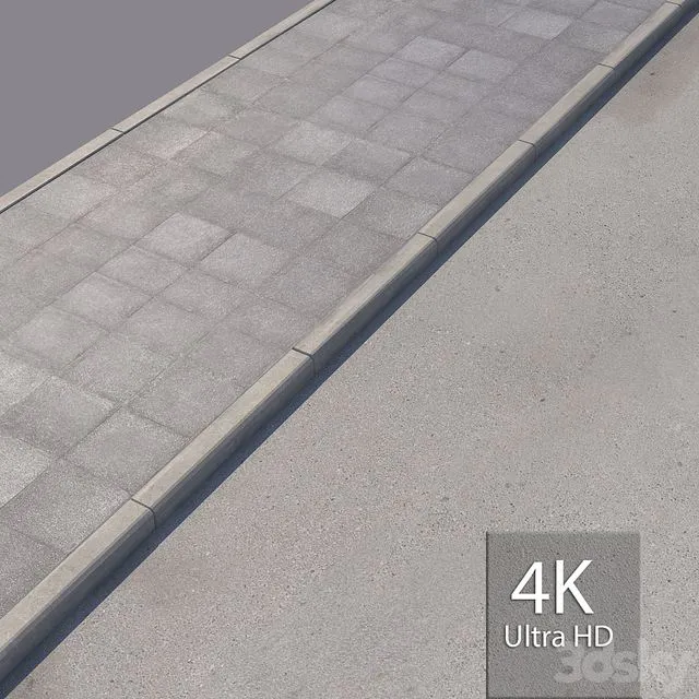 Sidewalk 8 3D Model