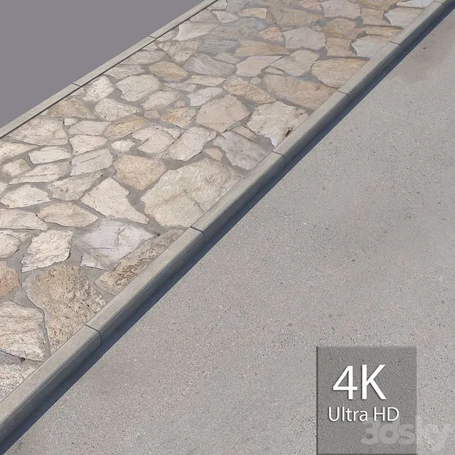 Sidewalk 9 3D Model