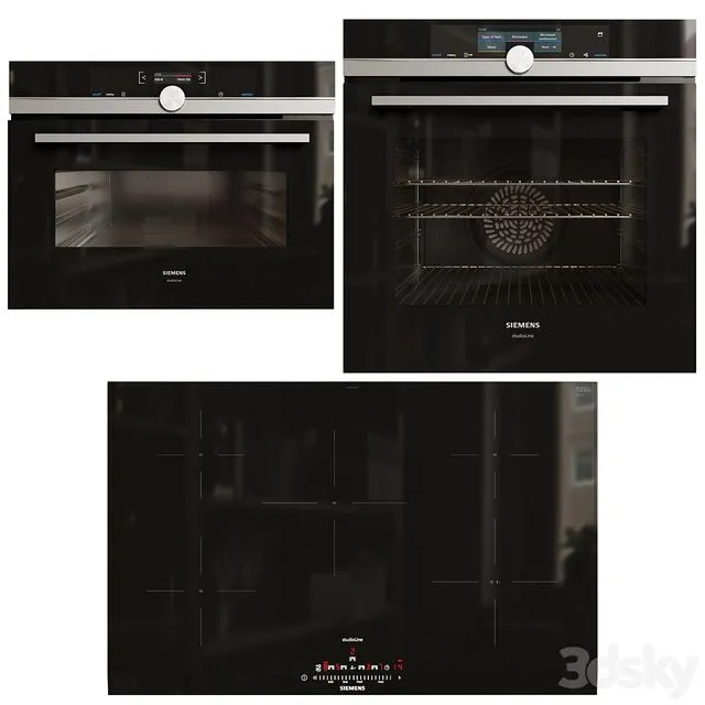 Siemens Appliances Set 3D Model