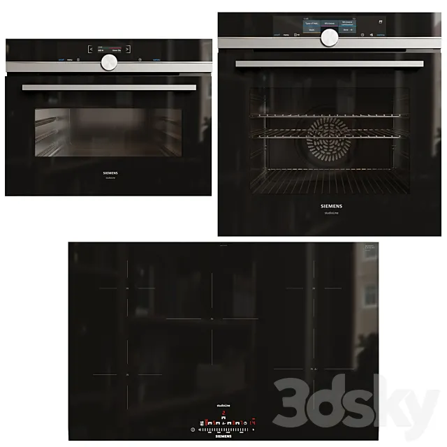 Siemens Appliances Set 3D Model