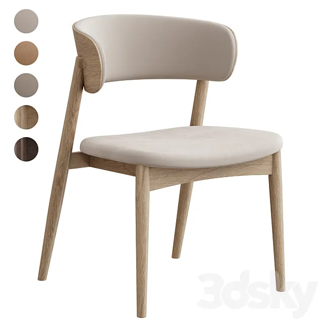 Siena Chair Deep House 3D Model