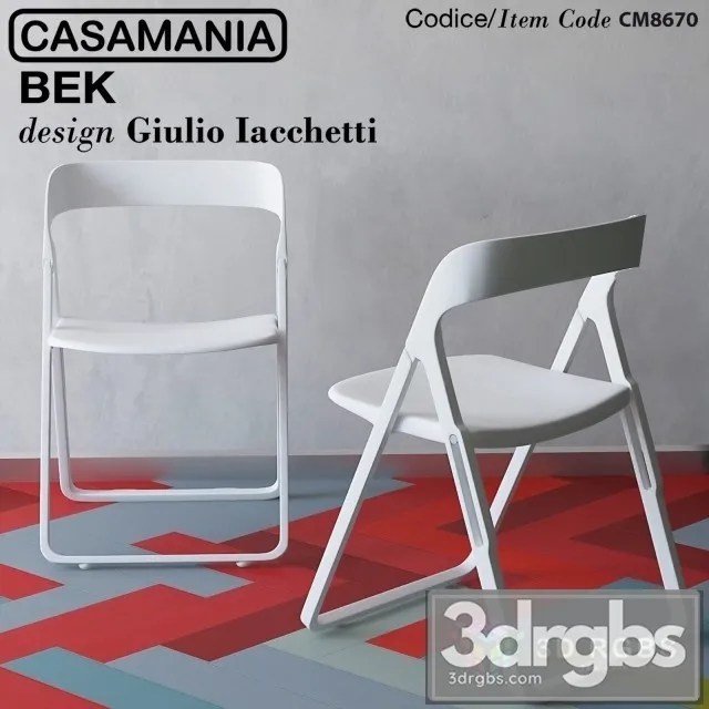 Siesta Dream Folding Outdoor Chair 3D Model Free