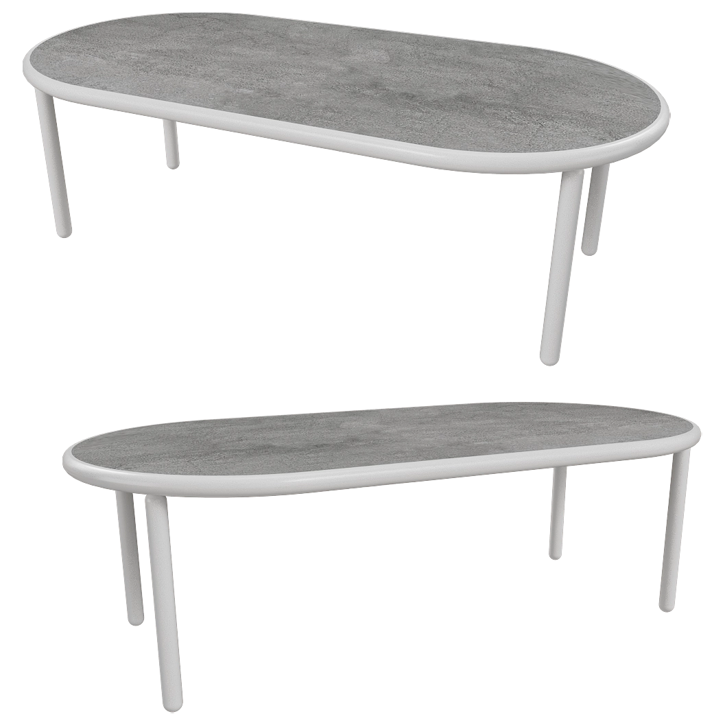 Sifas - Dining table BIGR1C oval 3D Model