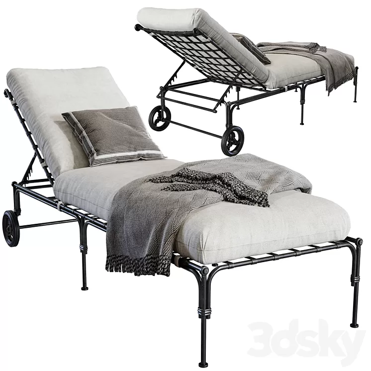 Sifas_kross_deckchair 3D Model