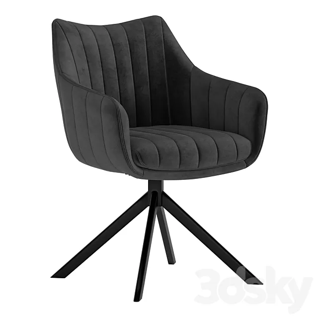 Signal azalia velvet chair Free Download