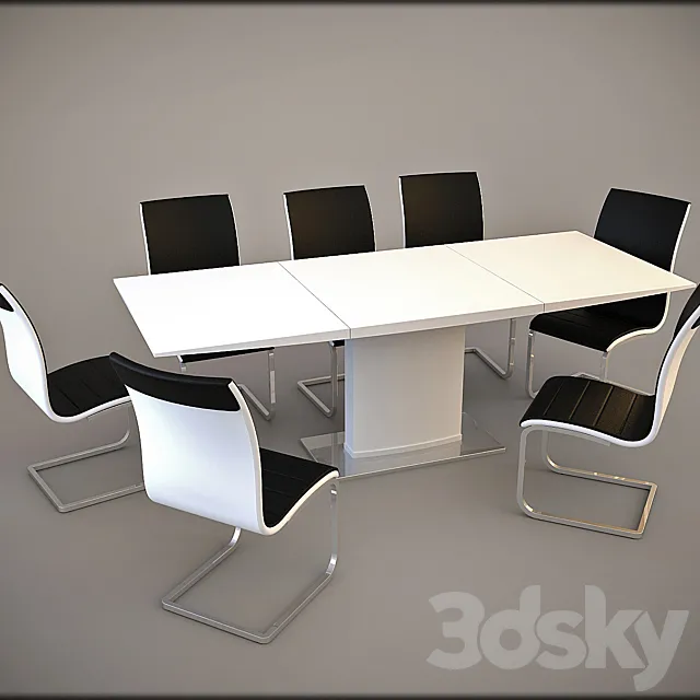 SIGNAL dining group 3DModel