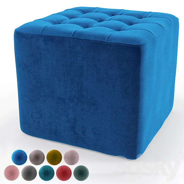 Signal Lori pouf 3D Model