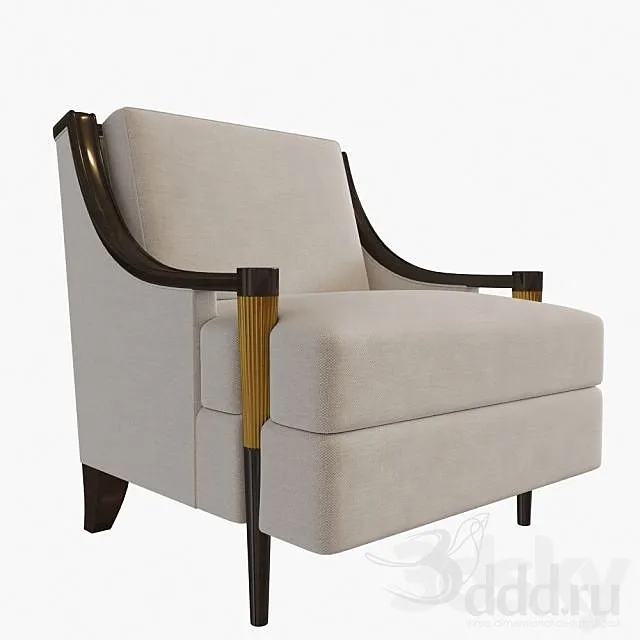 SIGNATURE LOUNGE CHAIR 3D Model