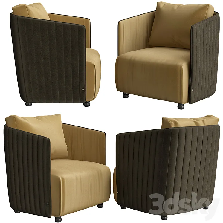 Signorini & Coco Betty Luxury Armchair 3D Model Free